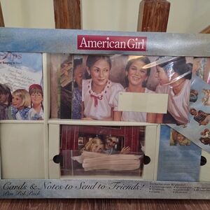American Girl Pen Pal Set with Red and Blue Accents